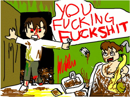 Shitty Roommate Fuck Shit!